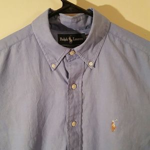 Ralph Lauren pinpoint Oxford. Sz 15 1/2 - 34